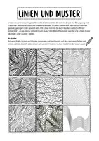 Vorschau - Arbeitsblätter - Linien und Muster / Schraffieren (Kunstunterricht 5. Klasse) - Seite 1