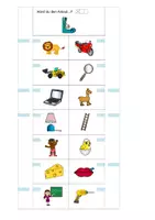 Vorschau - Stationenlernen - Klammerkarten akustische Analyse "Ll" - Seite 2
