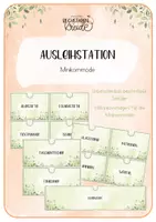 Vorschau - Anderer Materialtyp - Etiketten für Minikommode "GreenLeaves" - Deckblatt