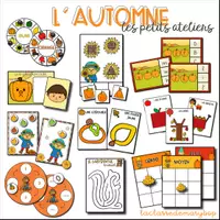 Aperçu - Jeux - L' automne - Les Petits Ateliers - Page de couverture