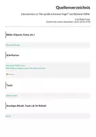 Vorschau - Arbeitsblätter - Literaturtest zu "Der große schwarze Vogel" von Stefanie Höfler - Seite 1