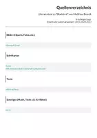 Vorschau - Arbeitsblätter - Literaturtest zu "Blackbird" von Matthias Brandt - Seite 1