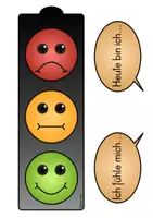 Vorschau - Poster - Gefühlsampel (A3) (Gefühle, Emotionen) - Seite 1