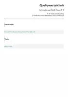 Vorschau - Lehrpläne/Lehrermaterial - Jahresplanung Musik Klasse 1-3 - Seite 3