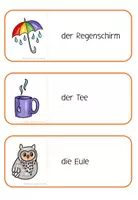 Vorschau - Arbeitsblätter - Der Herbst im DAZ-Unterricht Lesepuzzles und Arbeitsmaterial - Seite 2