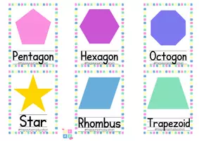 Προεπισκόπηση - Flashcards - Shapes Flashcards | Flashcards Σχήματα - Σελίδα 2