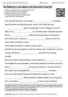 Vorschau - Arbeitsblätter - Arbeitsblatt "Die Bedeutung von sauren und basischen Lösungen" + interaktive Lösung & MP3 + Mindmap + Infografik - Deckblatt