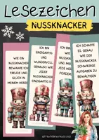 Vorschau - Mal- und Bastelvorlagen - Lesezeichen mit positiven Affirmationen über Nussknacker - Deckblatt