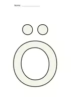 Vorschau - Arbeitsblätter - Buchstabe Umlaut Ö / ö 10 Arbeitsblätter + Stationenlernen - Seite 2