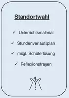 Vorschau - Stundenentwürfe - Standortwahl Fallstudie BWL Wirtschaftslehre - Deckblatt