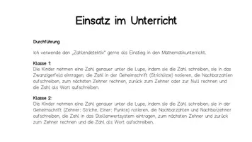 Vorschau - Präsentationen/Tafelbilder - Tafelbild Zahlendetektiv / Zahl des Tages / Zahl der Woche im Zahlenraum 20 & 100 - Seite 3