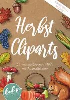 Vorschau - selbst erstellte Cliparts/Grafiken - Herbst Cliparts - Kommerzielle Nutzung - Deckblatt