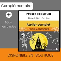 Aperçu - Feuilles d'exercices - Costume Halloween : Texte Narratif 3e cycle - Page 2