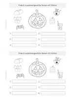 Vorschau - Anderer Materialtyp - Halloweenheftchen 3. Klasse - Seite 2