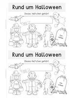 Vorschau - Anderer Materialtyp - Halloweenheftchen für die Vorschule - Seite 1
