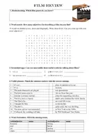 Vorschau - Arbeitsblätter - Worksheet Film Review (Vocabulary): More!3 Unit 4 - Seite 3