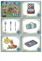 Vorschau - Arbeitsblätter - Hörspaziergang und Hörspur "Ich bereite unser Picknick vor" für den Anybook Reader - DaZ / DaF / Deutsch - Seite 3