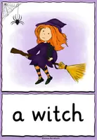Vorschau - Bildkarten - Halloween: Flash Cards - Seite 1
