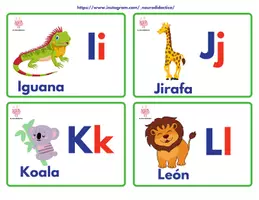 Vista previa - Juegos / Gamificación - TARJETAS ALFABETO. FLASHCARDS ALFABETO. - página 2