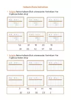 Vorschau - Arbeitsblätter - Halbschriftliche Subtraktion - Deckblatt