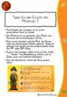 Vorschau - Spiele - Interaktive Lesespur- Schnüffeljagd zu Halloween (für 3./4. Klasse), Lesespurgeschichte, Lesen, Herbst, Herbstgeschichte - Seite 1