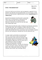 Vorschau - Arbeitsblätter - Armut im Ethikunterricht, Text, Fragen, Aufgaben, Videos - Seite 2