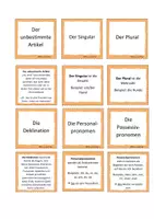 Vorschau - Arbeitsblätter - Wortarten und ihre Eigenschaften - Das Gedächtnisspiel - Seite 2
