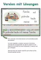 Vorschau - Arbeitsblätter - Materialpaket Schüttelsätze DaZ / DaF / Deutsch - Seite 2