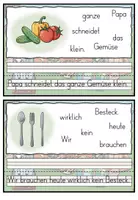 Vorschau - Aufgabenkarten - Schüttelsätze "Wir bereiten unser Picknick vor" DaZ / DaF / Deutsch - Seite 3
