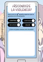 Vista previa - Hojas de trabajo - Fichas Día Contra la Violencia de Género 25 de noviembre - página 1