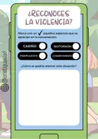 Vista previa - Hojas de trabajo - Fichas Día Contra la Violencia de Género 25 de noviembre - página 3
