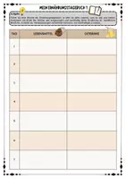 Vorschau - Arbeitsblätter - Nachhaltige Ernährung / Lebensmittelproduktion / eigene Ernährung (Klasse 6 / 7 / 8) mit Lösung - Deckblatt