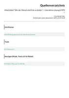 Vorschau - Arbeitsblätter - Arbeitsblatt "Wie der Mensch die Erde verändert" + interaktive Lösung & MP3 + - Seite 1