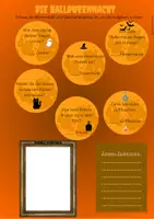 Vorschau - Arbeitsblätter - Wimmelbild Halloween - Leseförderung Deutsch - Seite 3
