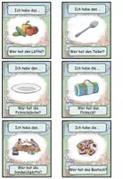 Vorschau - Spiele - Lesespiel "Das Picknick" Im Park - DaZ / DaF / Deutsch - Seite 3