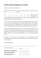 Vorschau - Anderer Materialtyp - Sachbeschädigung Vorlage Elternbrief - Seite 1