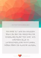 Vorschau - Anderer Materialtyp - Inspirationskarte #02 / Herzenskommunikation - Deckblatt