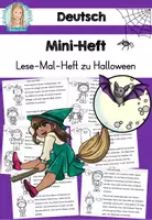 Vorschau - Arbeitsblätter - Halloween | Leseverstehen - Deckblatt