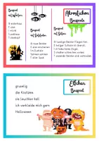 Vorschau - Arbeitsblätter - Lerntheke Gedichte Halloween 8 Gedichtformen - Seite 2