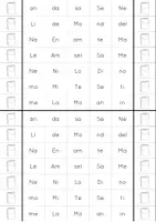 Vorschau - Arbeitsblätter - Silbenteppiche - Seite 2