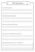 Vorschau - Stundenentwürfe - Arbeitsheft Die Nase Geruchssinn Unsere 5 Sinne - Seite 3