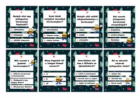 Vorschau - Spiele - Weihnachtsquiz = Karácsonyi fejtörő - Seite 1