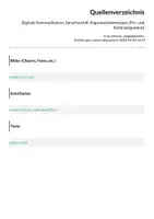Vorschau - Arbeitsblätter - Digitale Kommunikation, Sprachverfall, Argumentationstypen, Pro- und Kontraargumente - Seite 1