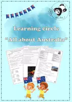 Vorschau - Stundenentwürfe - Digitaler Lernzirkel "All about Australia" - Deckblatt