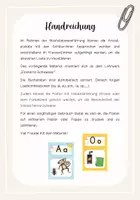 Vorschau - Poster - Anlautplakate mit Haus - Grundschrift (Einsterns Schwester) - Seite 1
