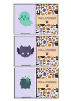 anteprima - Giochi - HALLOWEEN: Make pairs - Pagina 3