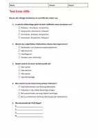 Vorschau - Test - Materialpaket Tests Erste Hilfe - Seite 1