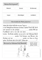 Vorschau - Anderer Materialtyp - Halloween - Leseverständnis - Seite 2