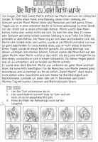 Vorschau - Arbeitsblätter - Lesepfad Sankt Martin 3-fach differenziert - Seite 1