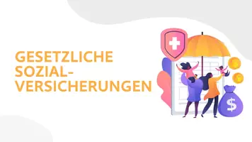 Vorschau - Arbeitsblätter - Gesetzliche Sozialversicherungen - Komplett vorbereitete Stunde - Seite 1
